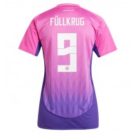 Maglie da calcio Germania Niclas Fullkrug #9 Seconda Maglia Femminile Europei 2024 Manica Corta